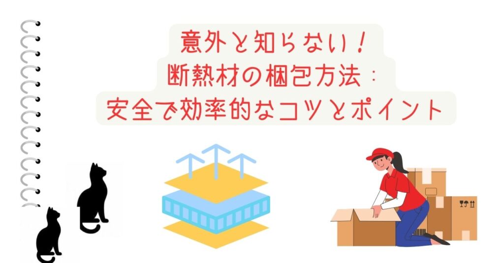 意外と知らない！断熱材の梱包方法：安全で効率的なコツとポイント